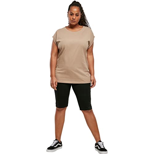 Urban Classics Damska koszulka z przedłużonymi ramionami, Softtaupe, 4XL