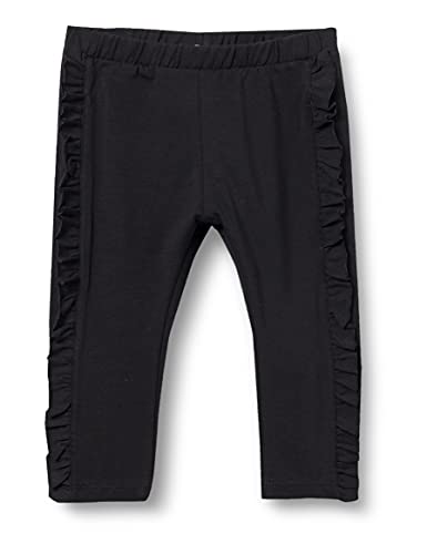 United Colors of Benetton legginsy dziewczęce, Nero 100, 56 cm