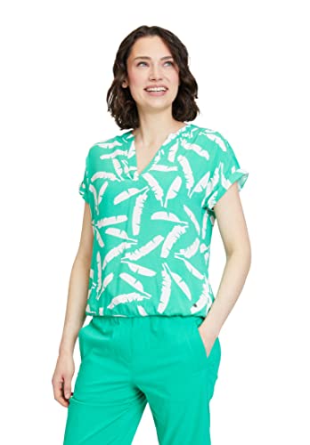 Betty & Co Bluzka damska, zielony/biały, 36