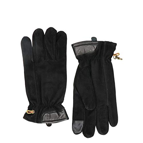 Timberland Nubuck Glove W Touch Tips Rękawiczki męskie, CZARNY, L