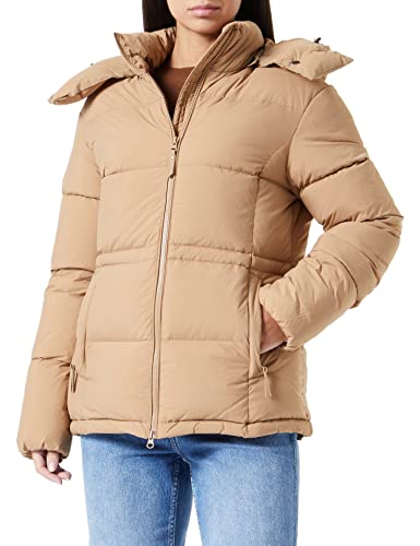 GANT Damska kurtka D2. Długość MID DOWN kurtka, ciepły khaki, XS (DE)
