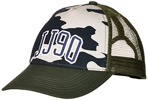 JACK & JONES Jacconan Camo Trucker męska czapka bejsbolowa, rodzynka, jeden rozmiar