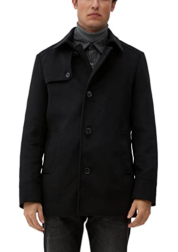 s.Oliver Męski płaszcz z mieszanki wełny 2116651, 99W6, 44, 99 w6