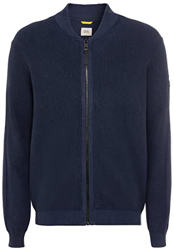 camel active Męska kurtka z dzianiny 409503/1K11, Night Blue, 3XL, niebieski (Night Blue), 3XL