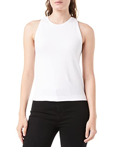 G-STAR RAW Women's Racer Slim Tank top wmn T-Shirt, biały (White D23132-D275-110), M, biały (White D23132-d275-110), M