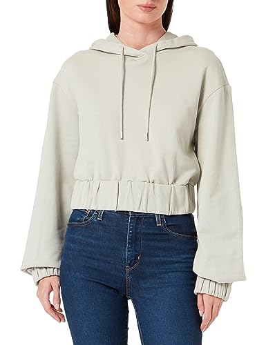 libbi Damska bluza z kapturem 23930098, szara oliwkowa, M, szary oliwkowy, M