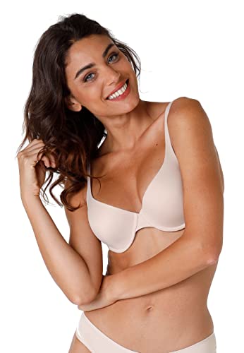 Lovable Invisible Lift Biustonosz z fiszbinami lekko Wyściełane Kobiety, Skin, 85B