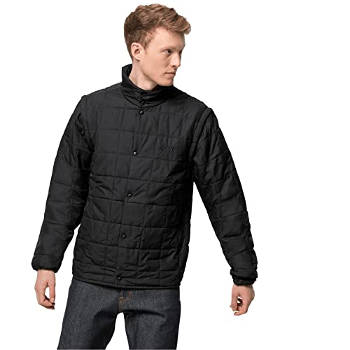 Jack Wolfskin Męska kurtka Deep Lake, czarny, L