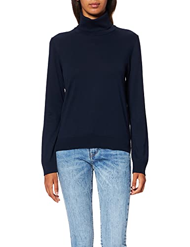 United Colors of Benetton Sweter damski, Niebieski 016, S