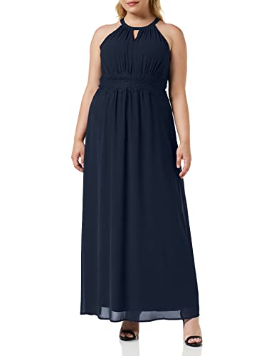 Unbekannt Damska sukienka Vimilina Maxi Dress-Noos, niebieski (Total Eclipse), 44