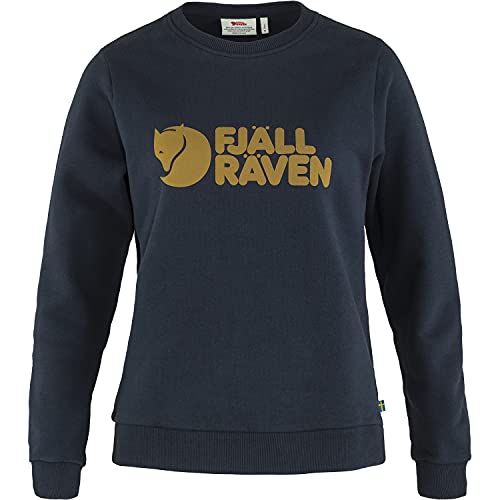 Fjallraven Damska bluza z logo Fjällräven W, Ciemnogranatowy, XL