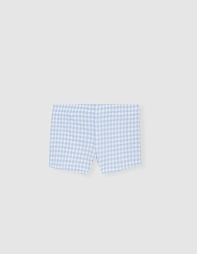 Gocco Unisex Baby Boxer Lycra Vichy Azul kostium kąpielowy, AZUL, 18 miesi?cy