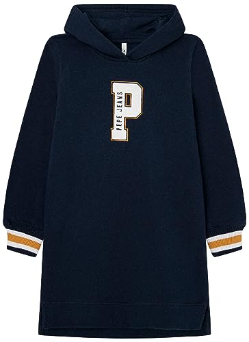 Pepe Jeans Sukienka dziewczęca salmay, Niebieski (Dulwich), 16 lat