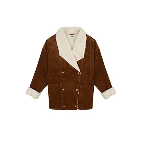 Wrangler Damska kurtka przeciwdeszczowa Ranch Coat, Bison, L