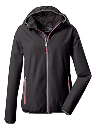 Killtec Damska kurtka funkcyjna Trin Wmn Jckt A/kurtka przeciwdeszczowa z kapturem, pakowana