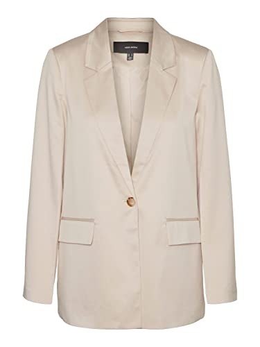VERO MODA Vmuvita Ls Loose TLR Btq blezer damski, Moonlight, 38