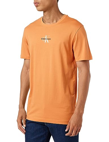 Calvin Klein Jeans Dzianinowe topy S/S, Spalona glina, 3XL