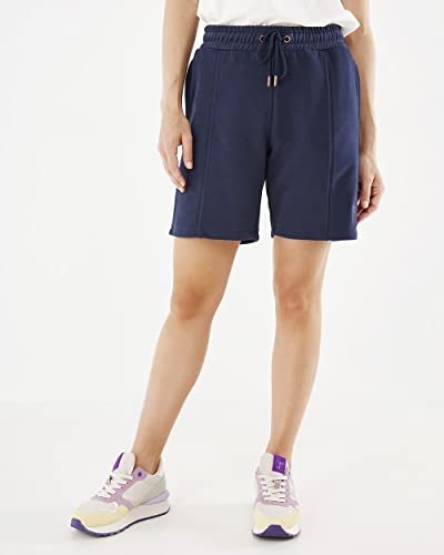 Mexx Damskie eleganckie szorty z bawełny na co dzień, grantowy, S