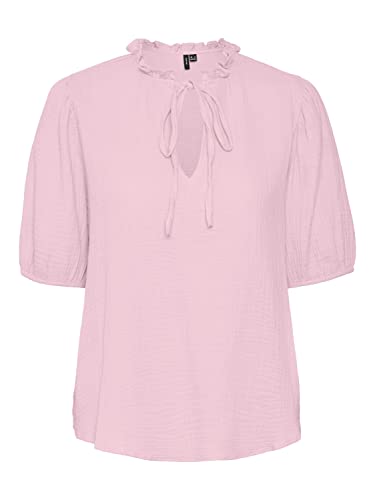 VERO MODA VMNATALI NIA 2/4 Wide Top WVN bluzka damska, cukierek, XL