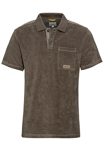 camel active Męski t-shirt 409960/1P58, khaki, XL, khaki, XL