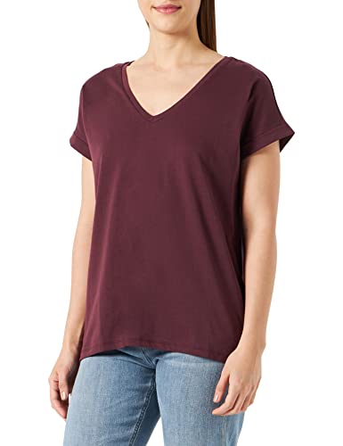 Vila Damska koszulka Vidreamers New V-Neck Su-Noos, Degustacja wina, S