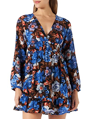 ONLY Damska Sukienka Onlellie Ls V-Neck WVN