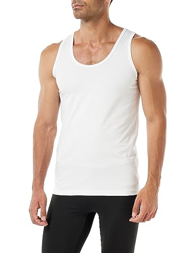 Dagi Męski bawełniany tank top, biały, M, biały, M