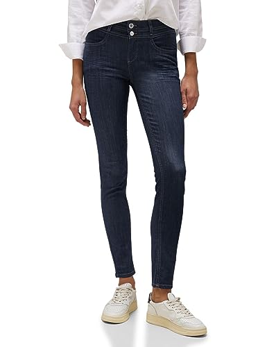 Street One Damskie spodnie jeansowe w stylu York Slim, Clean Rinsed, 26W / 32L