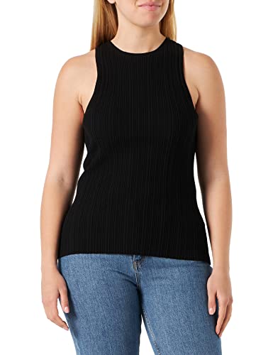 HUGO Damska bluzka z dzianiny Shariza, czarna, M, czarny (Black1), M