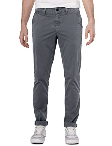 Street One MEN chinosy męskie, Carbon Grey, 32W / 32L