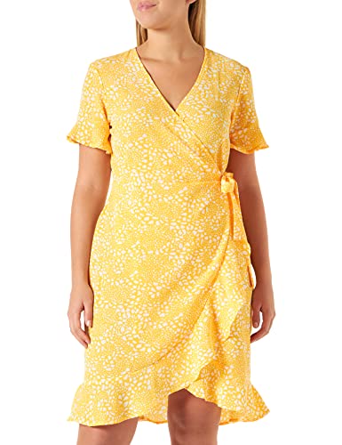 VERO MODA sukienka damska, Saffron/Aop:danna, L