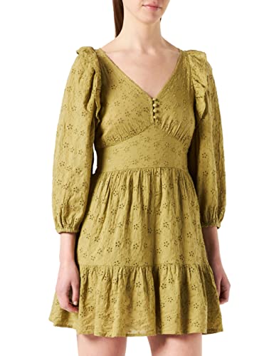 Naf Naf Damski sweter, oliwkowy, 40