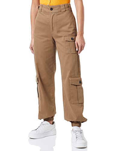 Replay Damskie spodnie rekreacyjne, 229 khaki, 33W (Regularny)