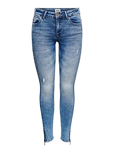 ONLY ONLKendell Life Reg dżinsy damskie skinny fit, Light Medium Blue Denim, 27W / 30L