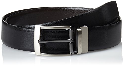 Strellson Pasek męski, Wielobarwny (czarny -D Ãbrown 10-52), 115 cm