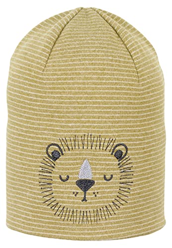 Sterntaler Czapka beanie lew uniseks, żółty, 49