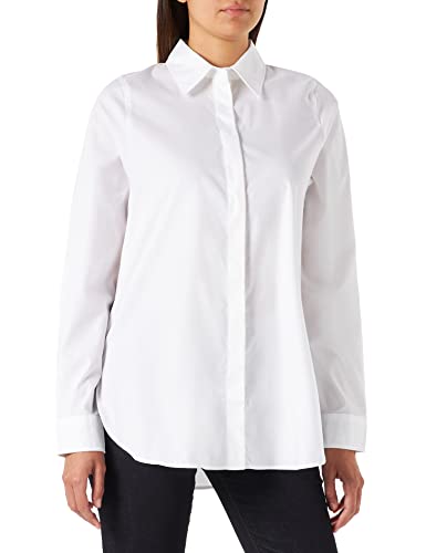 HUGO Bluzka damska Esmeri, Open White131, 64