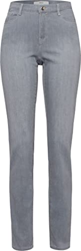 BRAX Damskie spodnie jeansowe, slim fit, styl Mary Denim, jasnoszary, 44 PL/Długi
