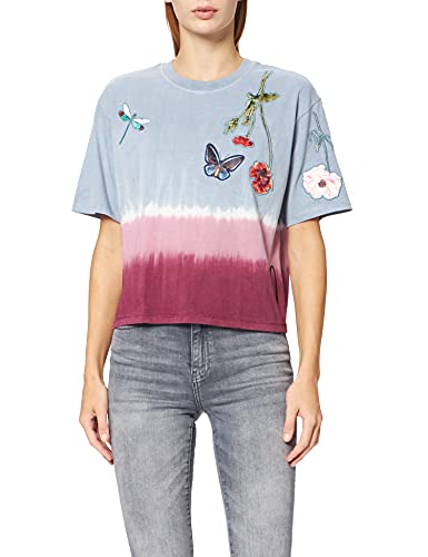 Desigual T-shirt damski Ts_tojo, czerwony, S