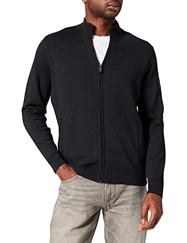 bugatti Męska kurtka z dzianiny, ciemnoszary, XL