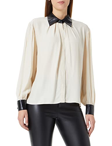 Sisley Koszulka damska 56ICLQ02L, biała, 0L8, S