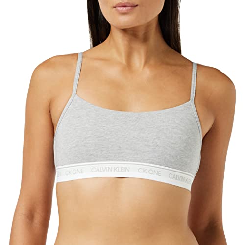 Calvin Klein Biustonosz damski bez podszewki, wrzos szary, S