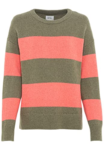 Camel Active Womenswear Sweter Damski, Szary Oliwkowy, Xl