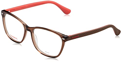 HAVAIANAS SAHY/V okulary, brązowy koralowy, 54 damskie, Brązowy koral, 54