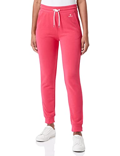 GANT Damskie spodnie dresowe Lock UP Sweat Pants spodnie rekreacyjne, Sunset różowe, S