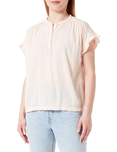 MUSTANG Damska bluzka w stylu ELSA Ruffle Bluza, Bisque 7262, 38, bisque 7262, 38