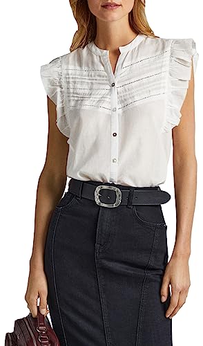 Pepe Jeans Koszula damska Fiala, Biały (biały), XL