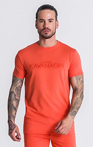 Gianni Kavanagh Koszulka męska Coral Winners Planet T-Shirt, Coral, XS