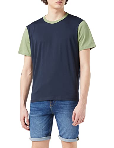 ESPRIT Collection Męski T-shirt, 400/granatowy., M