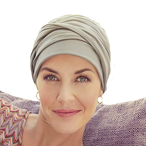 Christine Headwear Women's Mila Turban opaska na głowę, szary Moonlight Grey, jeden rozmiar